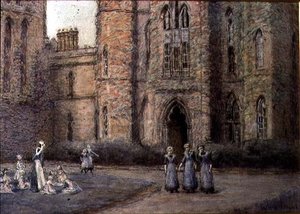 The Old Blind Asylum, Bristol （パステル、紙） 作： William Holt Yates Titcomb