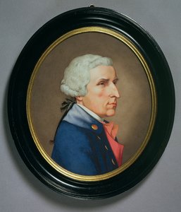 ウィリアムハミルトン卿の肖像、1802年（銅のエナメル） 作： William Hopkins Craft