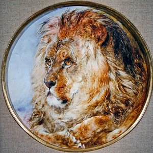 ライオンの肖像 作： William Huggins