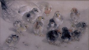 ニワトリの研究 作： William Huggins