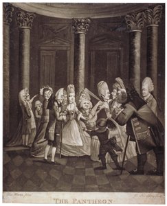 パンテオン、オックスフォードストリート、ウェストミンスター、ロンドン、c1770 作： William Humphrey