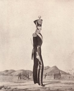マドラス陸軍歩兵の役員、1841 1909 作： William Hunsley