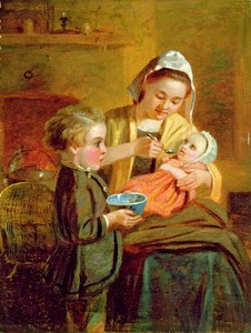 赤ちゃんを養う 作： William I Bromley