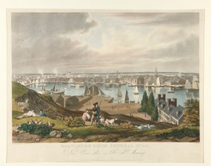 フェデラルヒルからのボルチモア 作： William James Bennett