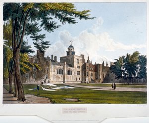 チャーターハウス、フィンズベリー、ロンドン、1816 作： William James Bennett