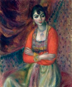 アルメニアの女の子 作： William James Glackens