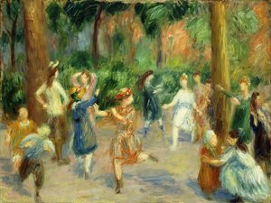 こどものゲーム 作： William James Glackens