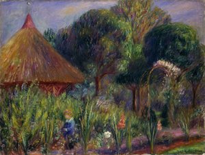 サマーハウスのレナ、1917年頃（キャンバスに油彩） 作： William James Glackens