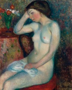 スリーピングガール 作： William James Glackens