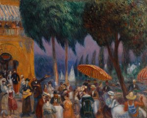 マルヌの日曜日 作： William James Glackens