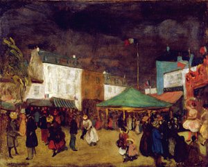 郡見本市、1895年頃 作： William James Glackens