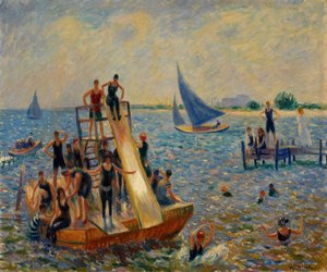 いかだ 作： William James Glackens