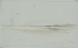 ダドン鉄道橋の砂 作： William James Linton