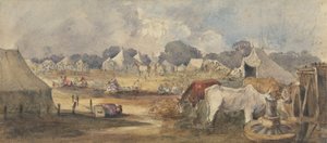 東の野営地 作： William James Muller