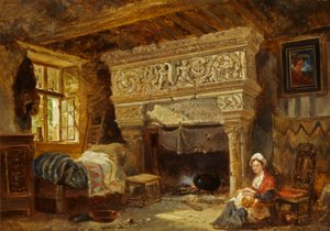 フランスのインテリア 作： William James Muller