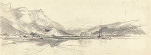 ライン川沿い 作： William James Muller