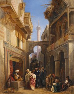 カイロの街並み 1839年 作： William James Muller