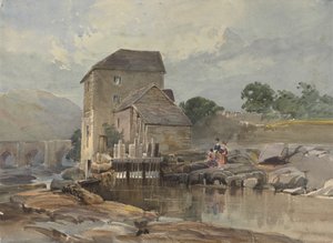 スランゴスレンの橋 作： William James Muller