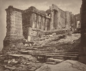 南西からのプロピレア,1882（写真）