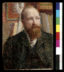Portrait Of Alfred Verhaeren (船上油彩) 作： William Jelley