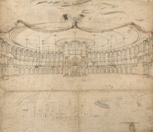 Projeto para a Rotunda, Ranelagh Gardens 作： William John Newton