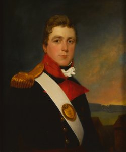 ボンベイ砲兵隊 クリストファー・ホジソン少佐 作： William John Newton
