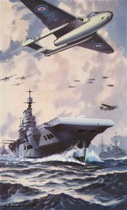 英国空母 (カラーリソ) 作： William John Patton McDowell