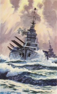 イギリスの主力艦 (カラーリソ) 作： William John Patton McDowell