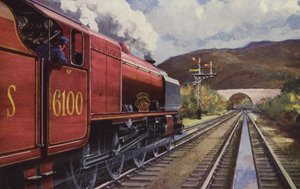 LMS "Royal Scot"（カラーリトグラフ）