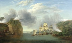 ハドソン川の航路を強制する 作： William Joy