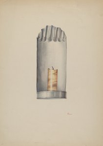 キャンドルホルダー、1940年頃 作： William Kieckhofel