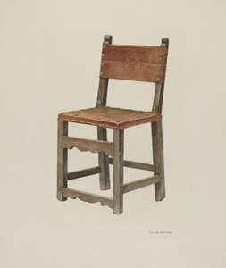 椅子 作： William Kieckhofel