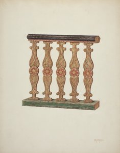 Choir Rail、1939年。 作： William Kieckhofel