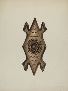 懺悔室の側面の詳細、1937年