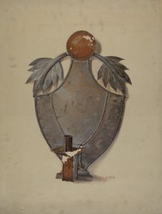 パ。ドイツ製ブリキのスコーン、1937年頃 作： William L Antrim