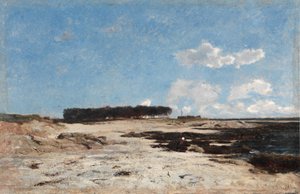 ブルターニュ、ポワント・ド・カベルー 作： William Lamb Picknell