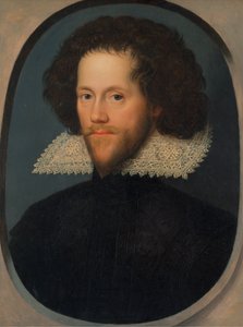 グロスターシャー州スードリー城の第 5 代シャンドス男爵グレイ ブリッジスの肖像 (1579–1621) 作： William Larkin