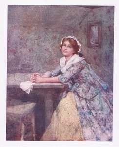 彼の素敵な娘、彼女の涙の中でより愛らしく (色リソ) 作： William Lee Hankey