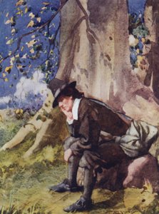 Izaak Walton による The Compleat Angler のイラスト (カラー リソ) 作： William Lee Hankey