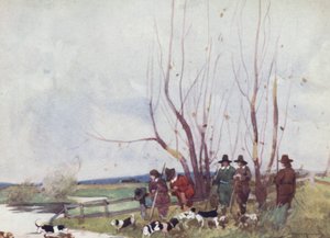 Izaak Walton による The Compleat Angler のイラスト (カラー リソ) 作： William Lee Hankey