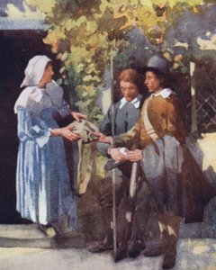 Izaak Walton による The Compleat Angler のイラスト (カラー リソ) 作： William Lee Hankey