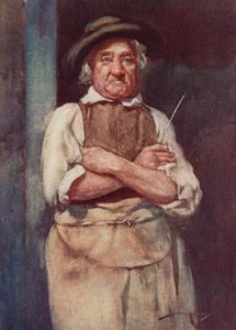 Oliver Goldsmith による The Deserted Village のイラスト (カラーリソ) 作： William Lee Hankey