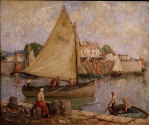 Kalastusalueelle, Honfleur 作： William Lee Hankey