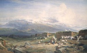ローマ時代のカンパーニャ 作： William Leighton Leitch