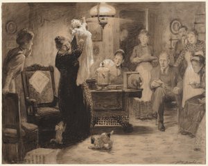 イラストへのスケッチ The Stationary Baby, 1912.