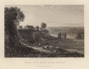 ボルトン近くの森のホール 作： William Linton