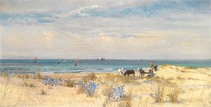 陸と海の収穫、1873 作： William Lionel Wyllie