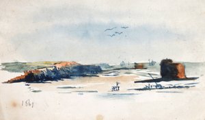 ヴィメルーから西を見る 作： William Lionel Wyllie