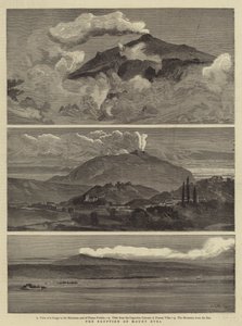 エトナ山の噴火 作： William Lionel Wyllie