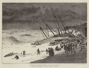 西インド諸島のハリケーン 作： William Lionel Wyllie